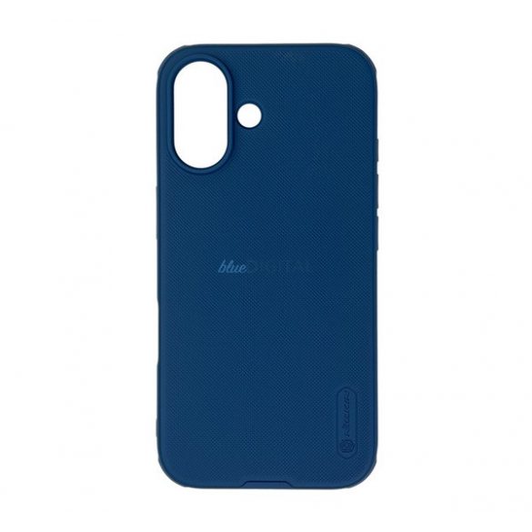 NILLKIN SUPER FROSTED PRO plastic protector de telefon (rezistent la impact, cauciucat, suprafață aspră) BREECH BLUE Apple iPhone 16