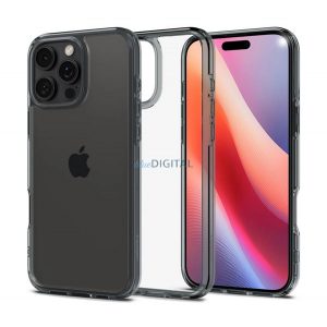 SPIGEN CRYSTAL FLEX silicon telefon protector (rezistent la impact, bubble heel) BREECH SILICON Apple iPhone 16 Pro Max