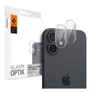 SPIGEN OPTIK cameră de sticlă de protecție 2pcs (9H) TRANSFER Apple iPhone 16