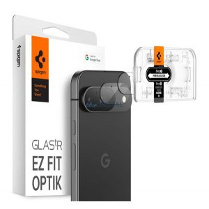 SPIGEN OPTIK cameră de protecție din sticlă 2pcs (9H) TRANSFER Google Pixel 9