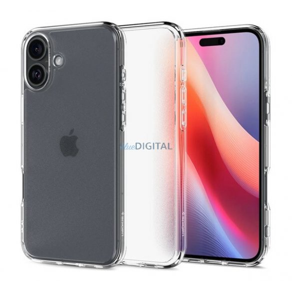 SPIGEN ULTRA HYBRID plastic protector de telefon (rezistent la impact, bubble cadru, mat) pentru Apple iPhone 16