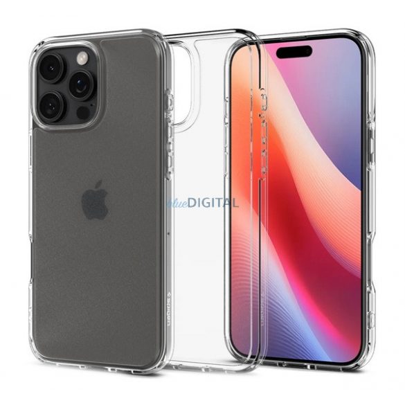 SPIGEN ULTRA HYBRID plastic protector de telefon (rezistent la impact, bubble cadru, mat) pentru Apple iPhone 16 Pro Max