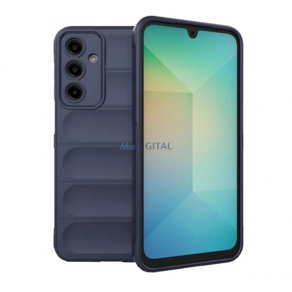 Silicon protector de telefon (rezistență la șocuri, protecția camerei, 3D) CUTTING BLUE Samsung Galaxy A16