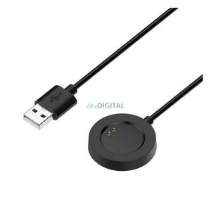 Cablu de încărcare USB (magnetic, 100 cm) BLACK Realme Watch 2, Watch 2 Pro