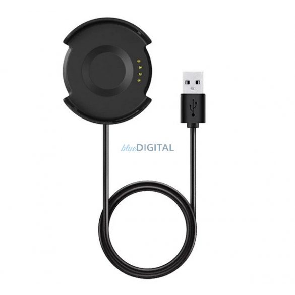 Cablu de încărcare USB (magnetic, 100 cm) BLACK Amazfit Verge