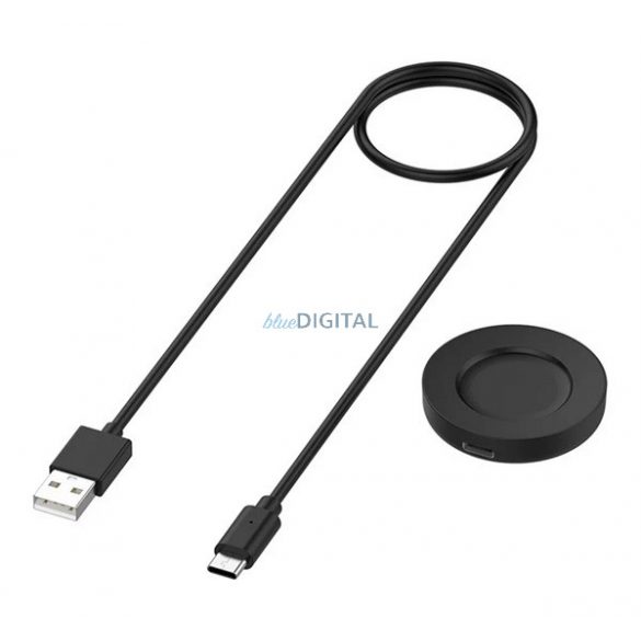 Cablu de încărcare USB (magnetic, 100cm) BLACK Xiaomi Watch S1 GL, Watch S1