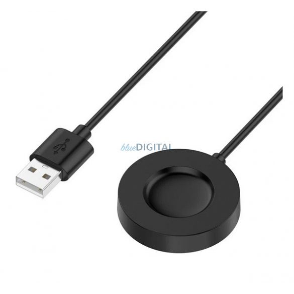 Cablu de încărcare USB (magnetic, 100cm) BLACK Xiaomi Watch S1 Pro