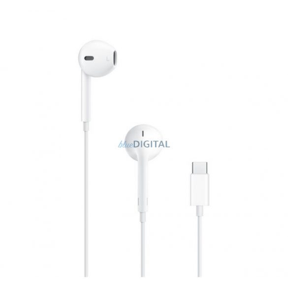 Căști APPLE STAREO (Tip-C, microfon, buton de înregistrare, control volum, succesor MTJY3ZM/A) ALB