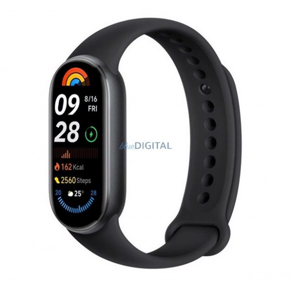 XIAOMI Smart Band 9 brățară inteligentă bluetooth (v5.4, tracker de activitate, monitor de somn, 150 mod sport, rezistent la apă, 5 ATM) NEGRU