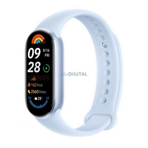 XIAOMI Smart Band 9 brățară inteligentă bluetooth (v5.4, tracker de activitate, monitor de somn, 150 moduri sport, rezistent la apă, 5 ATM) LIGHT BLUE