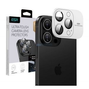 Sticlă de protecție a camerei ESR (9H) pentru Apple iPhone 16 Pro Max, iPhone 16 Pro