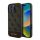 GUESS 4G STRIPE plastic protector de telefon (spate textil) BARNA Apple iPhone 16 Pro Max