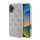 GUESS 4G STRIPE plastic protector de telefon (capac spate textil) BRONZE Apple iPhone 16 Plus
