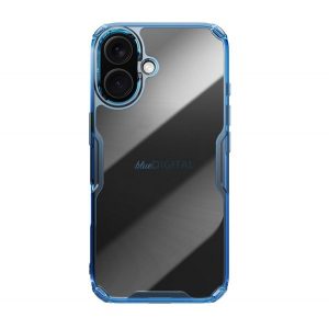 NILLKIN NATURE PRO silicon protector de telefon (rezistent la impact, bubble heel) BREATH BLUE Apple iPhone 16