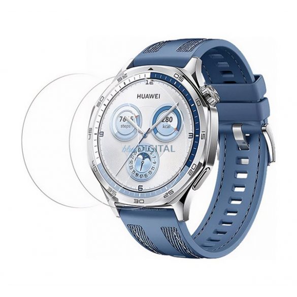 Afișaj sticlă temperată 2pcs (2.5D, 9H) TRANSFER Huawei Watch GT 5 46mm