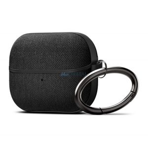 Carcasă din silicon SPIGEN URBAN FIT (carabină, strat textil) BLACK Samsung Galaxy Buds 3/3 Pro