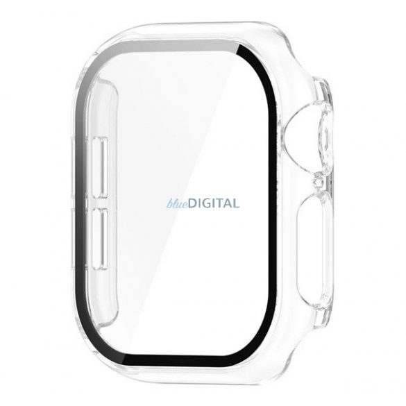 Cadru din plastic (BUMPER, rezistență la impact + sticlă de protecție a ecranului) pentru Apple Watch Series 10 46mm