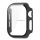 Cadru din plastic (BUMPER, rezistență la șocuri + sticlă de protecție a ecranului) BLACK Apple Watch Series 10 42mm