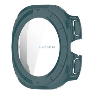 Cadru din plastic (BUMPER, rezistență la șocuri + sticlă de protecție a ecranului) CUTTING LOCK Samsung Galaxy Watch Ultra eSIM 47mm (SM-L705)