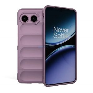 Silicon protector de telefon (rezistent la șocuri, protecție cameră, 3D) LILA OnePlus Nord 4