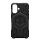 UAG MONARCH PRO silicon telefon protector (rezistență puternică la impact, model de carbon, MagSafe) BLACK Apple iPhone 16