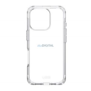 UAG PLYO protector de telefon din plastic (rezistență puternică la șocuri, toc cu bule, anti-alunecare, spate transparent) pentru Apple iPhone 16 Pro