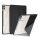 DUX DUCIS MAGI ORIGAMI husă verticală, efect piele (active FLIP, deschidere laterală, TRIFOLD, suport birou, suport pix) NEGRU Samsung Galaxy Tab S10 Plus LTE (SM-X826B), Galaxy Tab S10 Plus WIFI (SM-