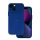 Silicon protector de telefon (mat, microfibră pluș interior, protector de cameră) BLUE Apple iPhone 16 Pro Max