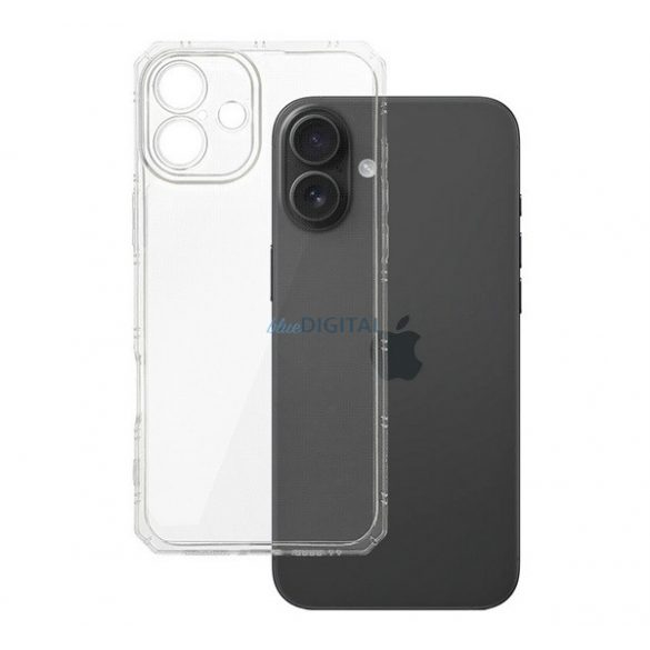 Silicon protector de telefon (rezistent la șocuri, cadru pernă de aer) pentru Apple iPhone 16 Plus