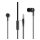 MOTOROLA EARBUDS 105 Căști stereo (mufă de 3,5 mm, buton de înregistrare) NEGRU