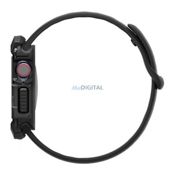 SPIGEN RUGGED ARMOR cadru de ceas din plastic (rezistență la șocuri) BLACK Apple Watch Series 10 46mm