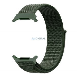 Curea de rezervă (dimensiune personalizată, nailon, velcro, respirabilă) FASTEN Samsung Galaxy Watch Ultra eSIM 47mm (SM-L705)