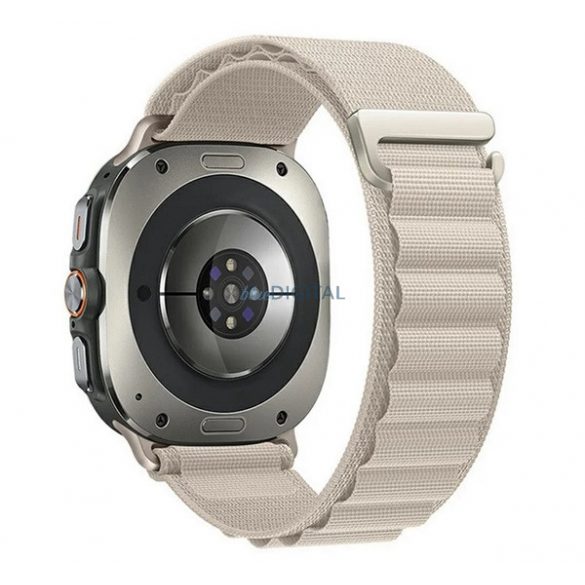 Curea (dimensiune personalizată, textilă, reglabilă) FEHÉR Samsung Galaxy Watch Ultra eSIM 47mm (SM-L705)