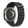 Curea (dimensiune personalizată, textilă, reglabilă) BLACK Samsung Galaxy Watch Ultra eSIM 47mm (SM-L705)