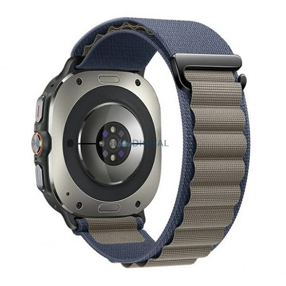 Curea (mărime unică, textilă, reglabilă) BASSETTE BLUE Samsung Galaxy Watch Ultra eSIM 47mm (SM-L705)