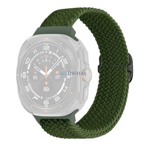 Curea de rezervă (dimensiune personalizată, textilă, model țesut) BANDĂ DE SUSȚINERE Samsung Galaxy Watch Ultra eSIM 47mm (SM-L705)