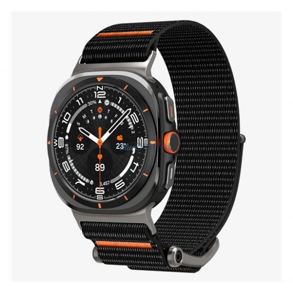 SPIGEN DURAPRO FLEX Strap (dimensiune personalizată, textil, reglabil) BLACK Samsung Galaxy Watch Ultra eSIM 47mm (SM-L705)