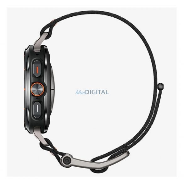 SPIGEN DURAPRO FLEX Strap (dimensiune personalizată, textil, reglabil) BLACK Samsung Galaxy Watch Ultra eSIM 47mm (SM-L705)