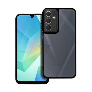 Silicon protector de telefon (rezistent la șocuri, spate acrilic, protector de cameră) BLACK Samsung Galaxy A16 5G (SM-A166), Galaxy A16 4G (SM-A165)