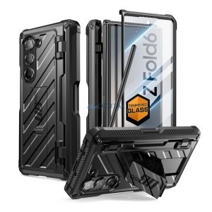 SUPCASE UNICORN BEETLE PRO protecție din plastic (protecție 360°, rezistență puternică la impact, capac frontal din plastic) BLACK Samsung Galaxy Z Fold6 5G (SM-F956)