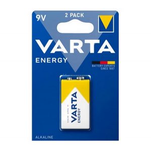 Baterie VARTA ENERGY cu durată lungă de viață (6LR61, 9V, alcalină) 1 pachet