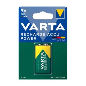 Baterie VARTA POWER cu durată de viață super lungă (6F22, 9V, nichel-metal hidrură) 1 buc/pachet