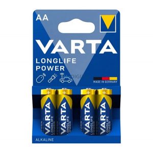 VARTA LONGLIFE POWER baterie cu durată lungă de viață (AA, R6, 1.5V, alcalină) 4 buc/pachet