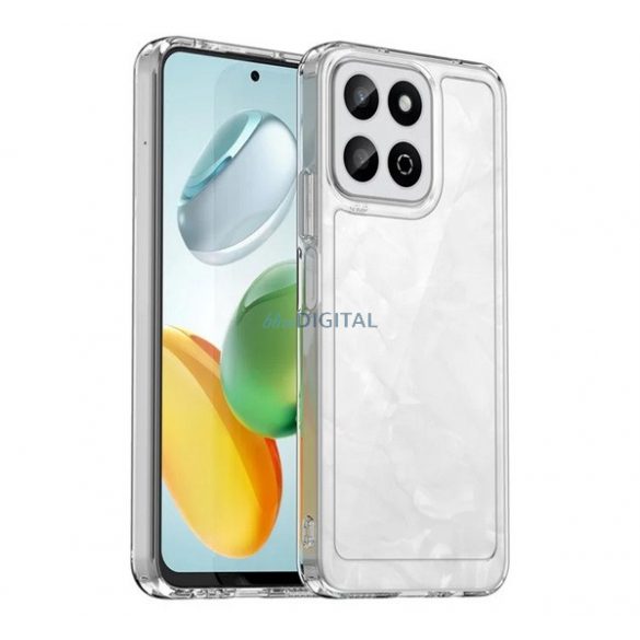 Silicon protector de telefon (rezistent la șocuri, spate transparent) pentru Honor 200 Smart 5G