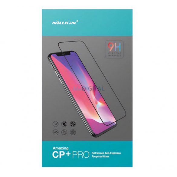 NILLKIN CP+ PRO ecran protector de sticlă (2.5D, lipici complet, filtrare UV, 0.33mm, 9H) BLACK Samsung Galaxy A16 5G (SM-A166), Galaxy A16 4G (SM-A165)