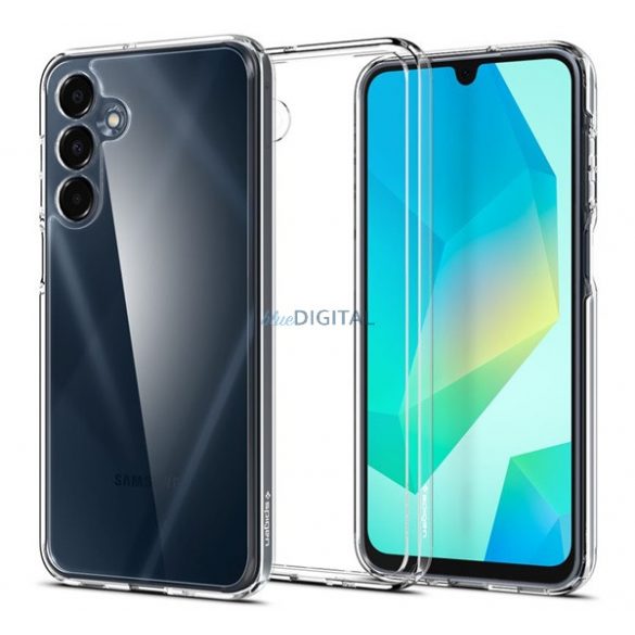 SPIGEN ULTRA HYBRID plastic protector de telefon (rezistent la șocuri, bubble frame) pentru Samsung Galaxy A16 5G (SM-A166), Galaxy A16 4G (SM-A165)