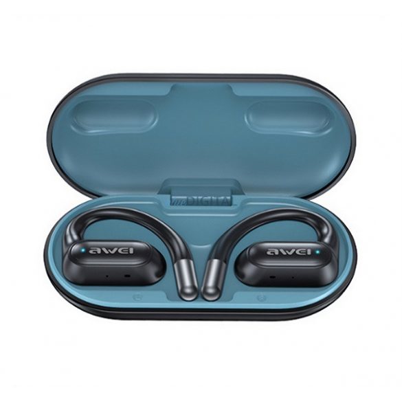 AWEI OWS T93 bluetooth headset STAR (v5.4, TWS, in-ear, clip-on, microfon, IPX6 + încărcător)