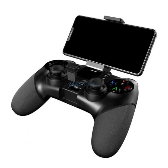 Controler fără fir IPEGA (v5.0, baterie 380mAh, compatibil iOS/Android/PC/PS3/PS4/Nintendo Switch) NEGRU