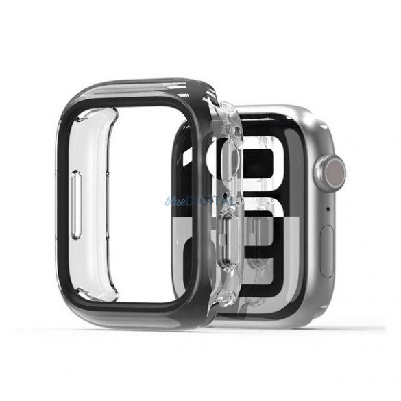 DUX DUCIS CAMO cadru de silicon (BUMPER, rezistență la șocuri) BLACK Apple Watch Series 10 42mm