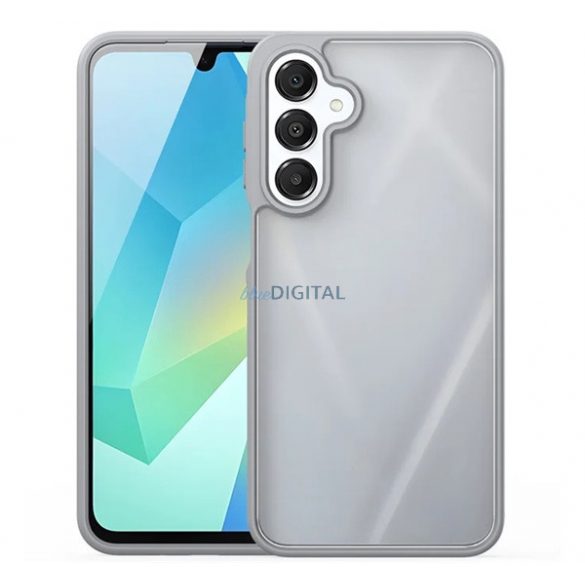 DUX DUCIS YIND silicon protector de telefon (rezistent la șocuri, protector de cameră, mat) LIGHT GREY Samsung Galaxy A16 5G (SM-A166), Galaxy A16 4G (SM-A165)